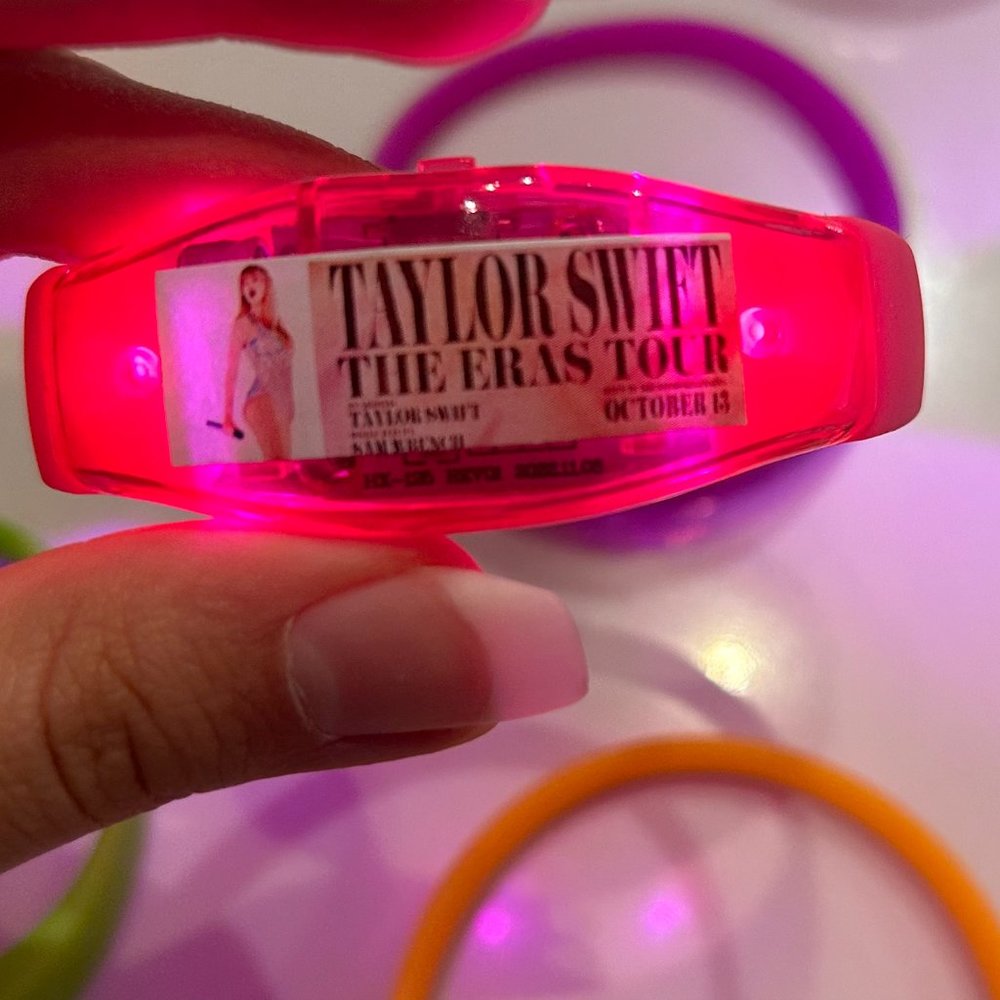FOUR (4) - Taylor Swift Concert Film Light Up Wrist Band - Buy for your MOVIE